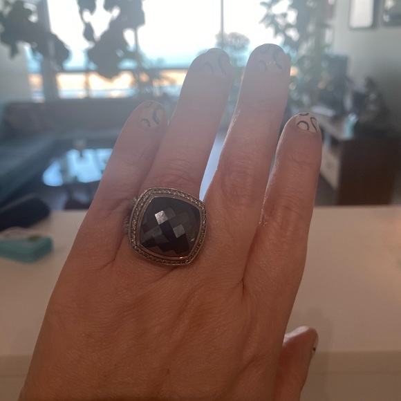 David Yurman Albion ring with diamonds - Picture 4 of 5